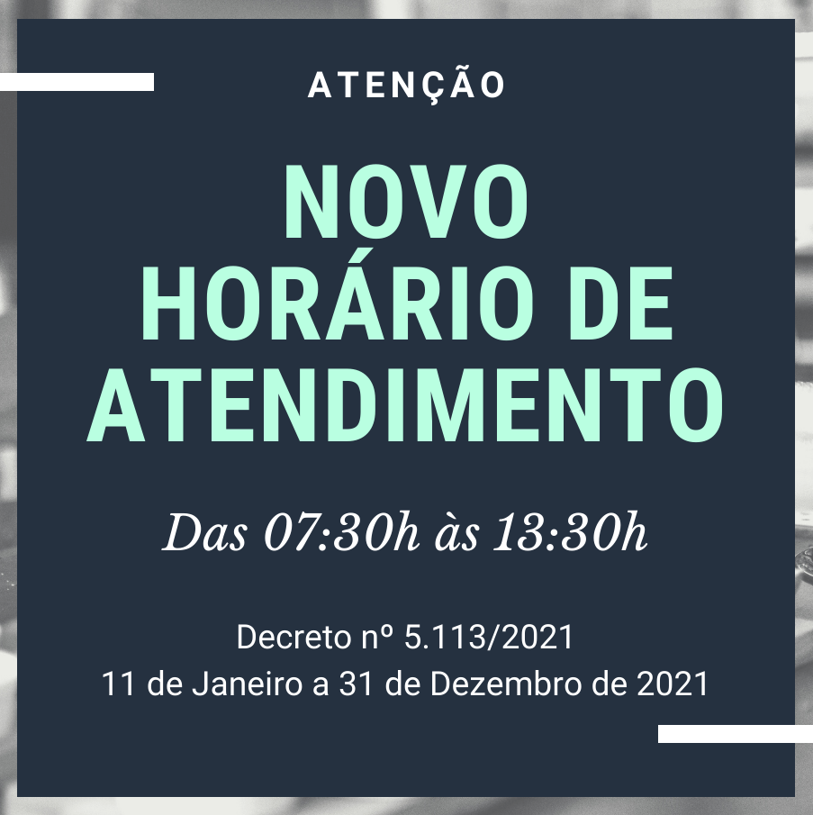  Novo Horrio Atendimento